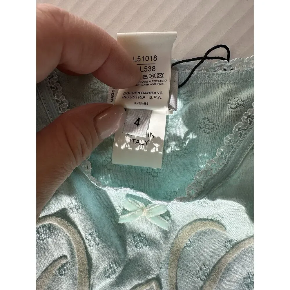 Dolce& Gabbana set of girl’s briefs size 5 and top size 4